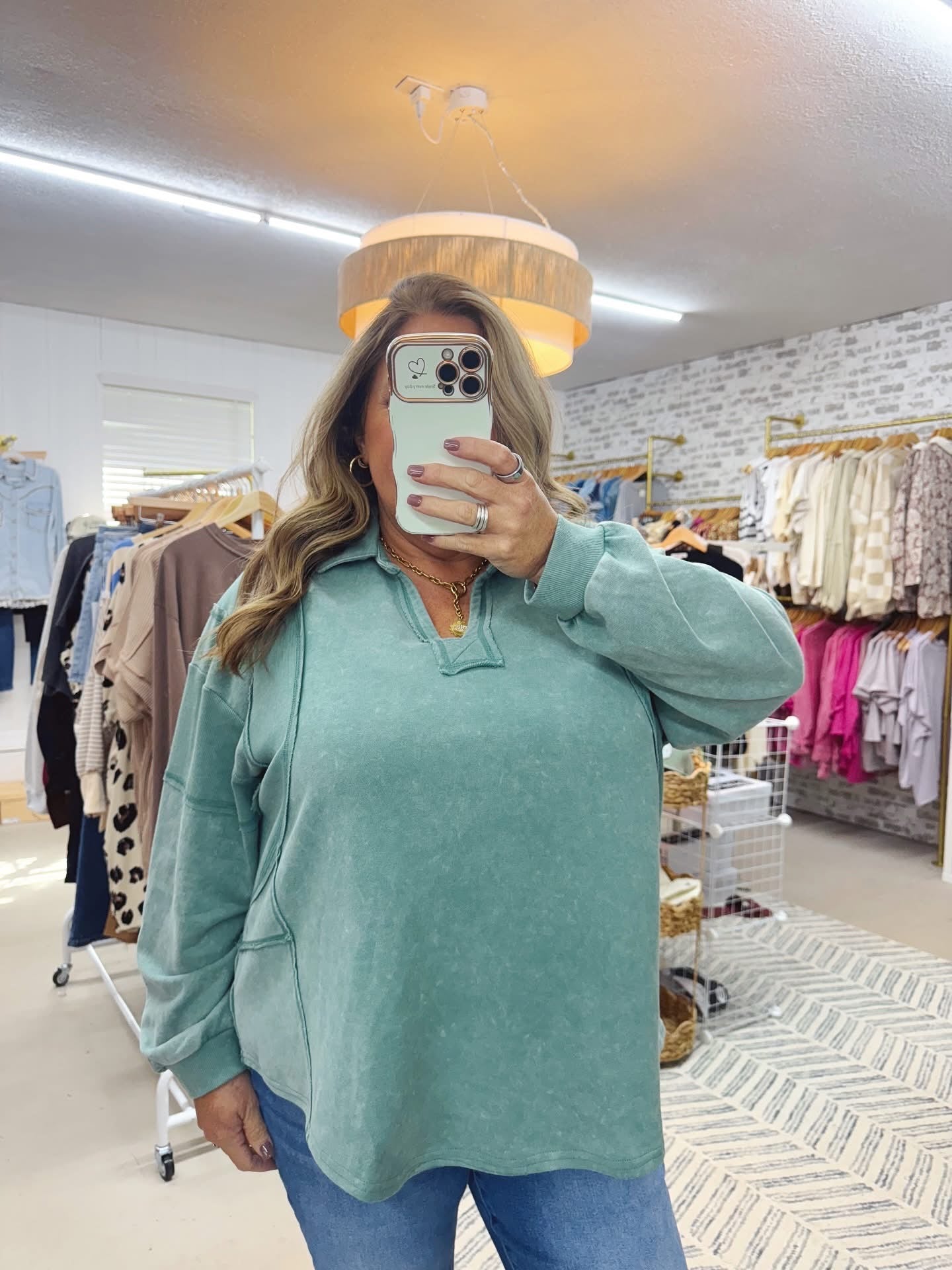 The Sage | French Terry Top