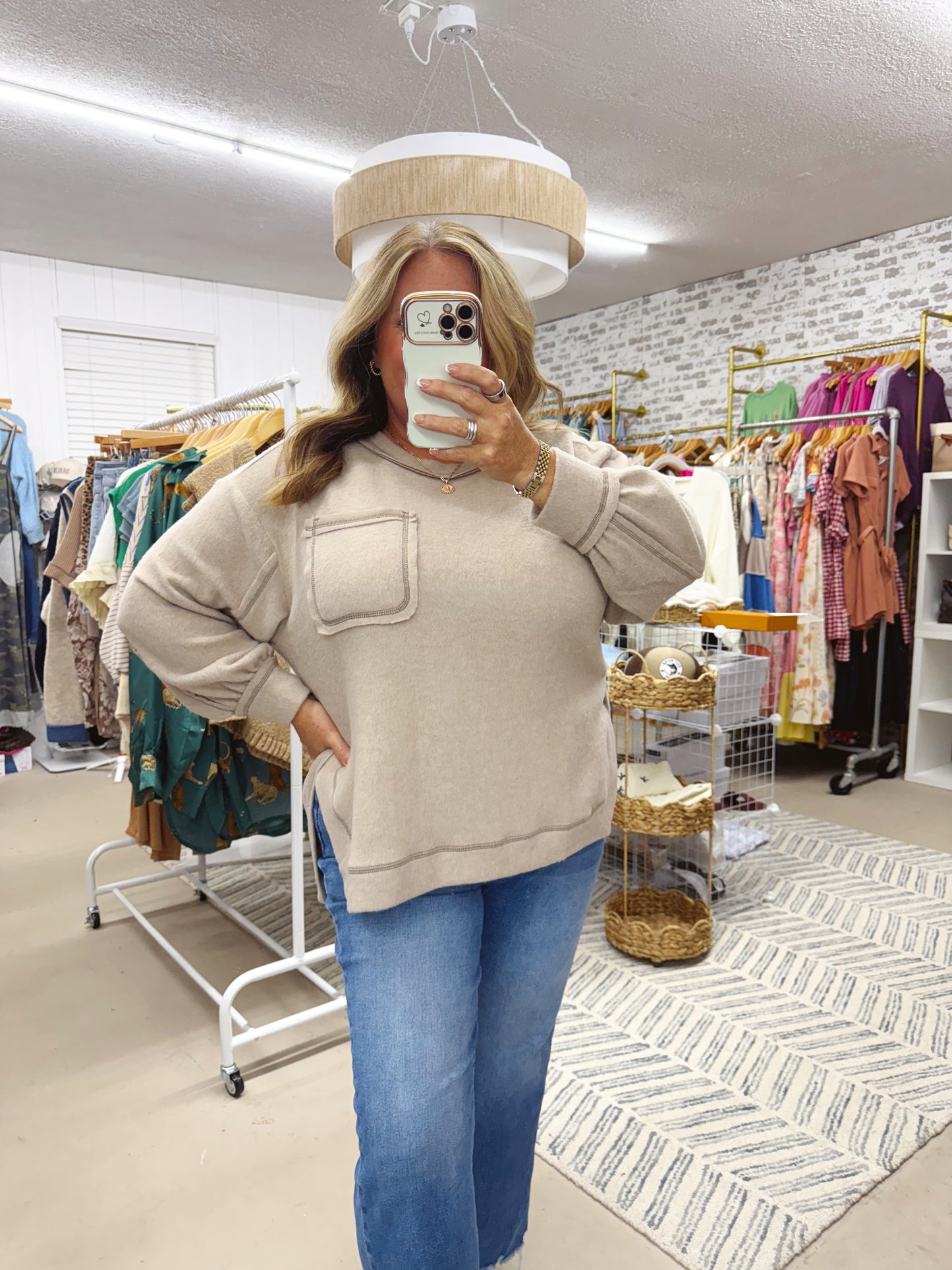The Meredith | Hacci Roundneck Pullover