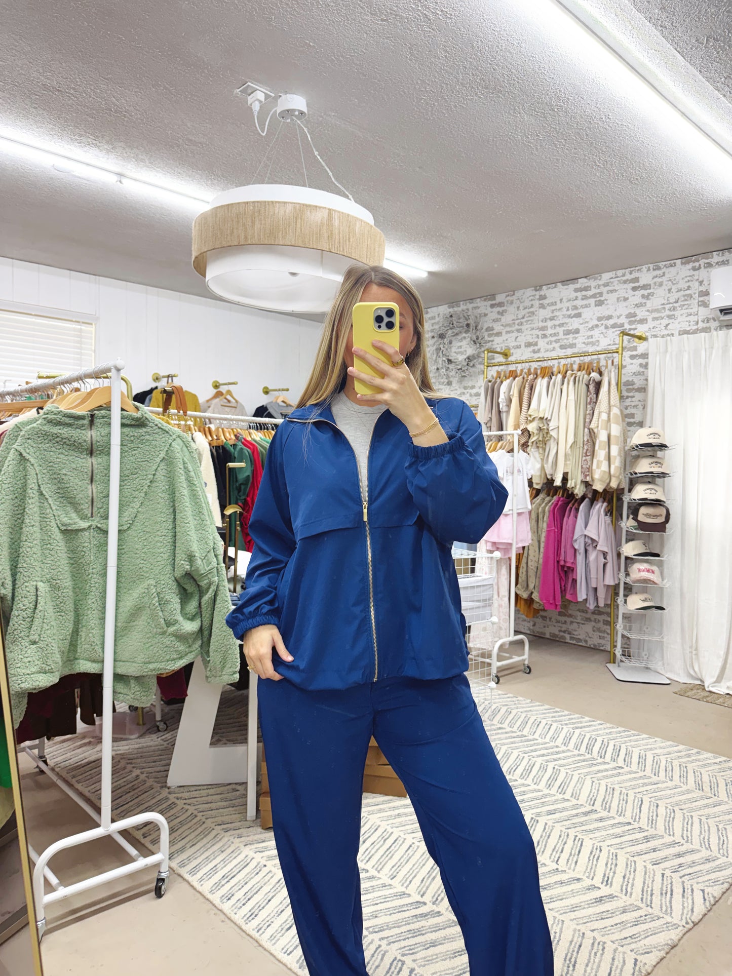 The Windbreaker Set | Royal Blue