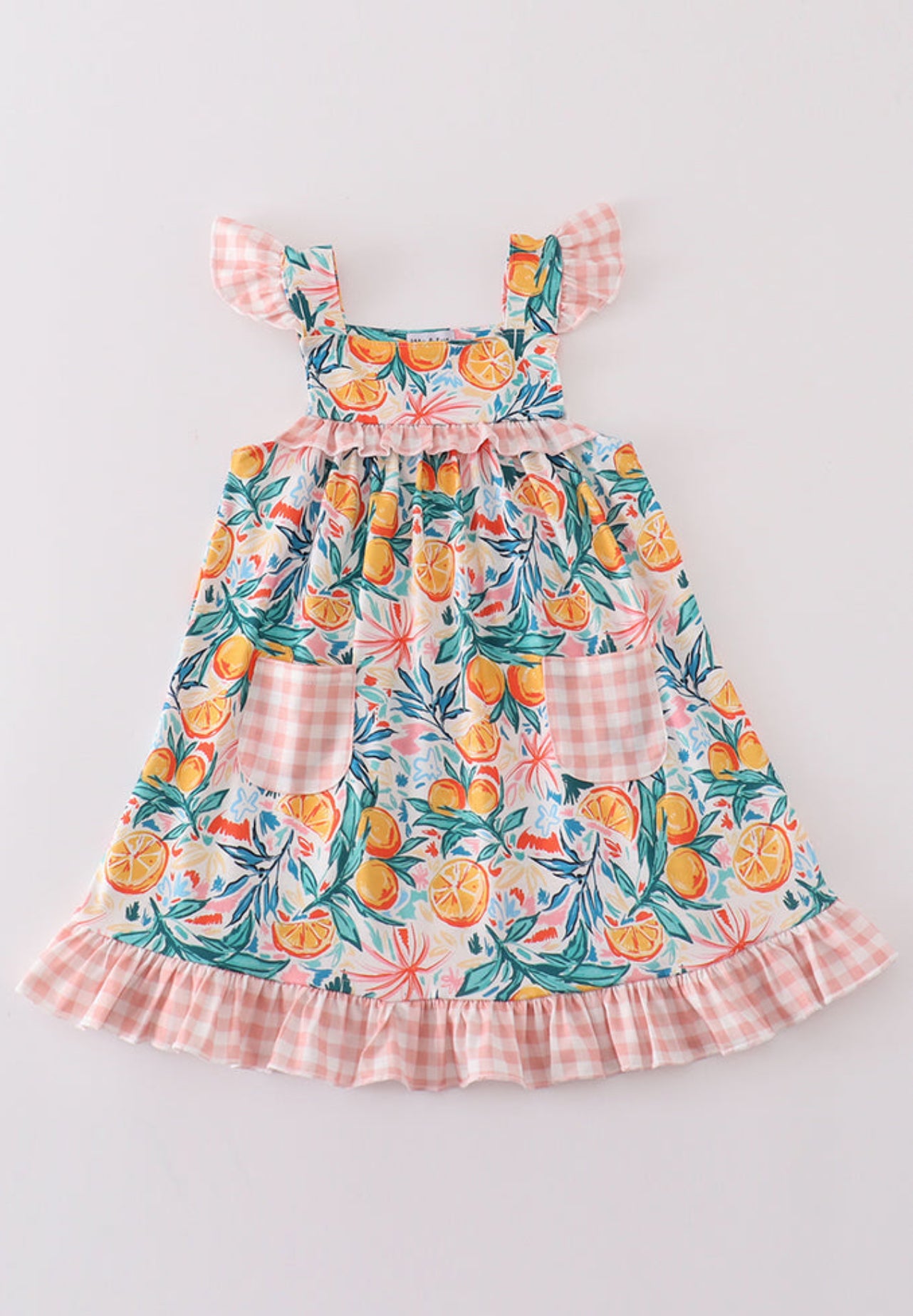 The Lennon | Citrus Print Mini Dress