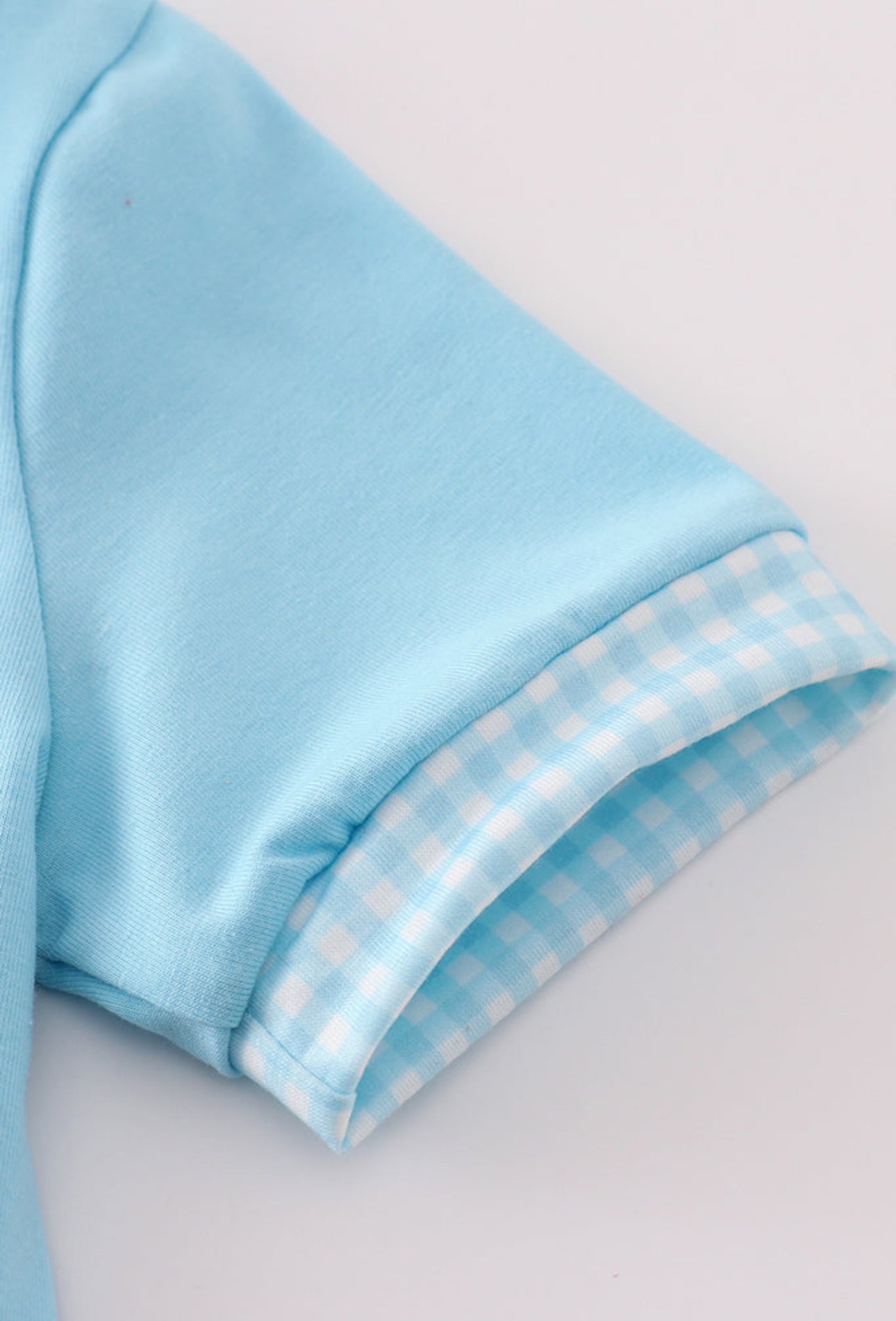 The Finn | Blue Gingham Set