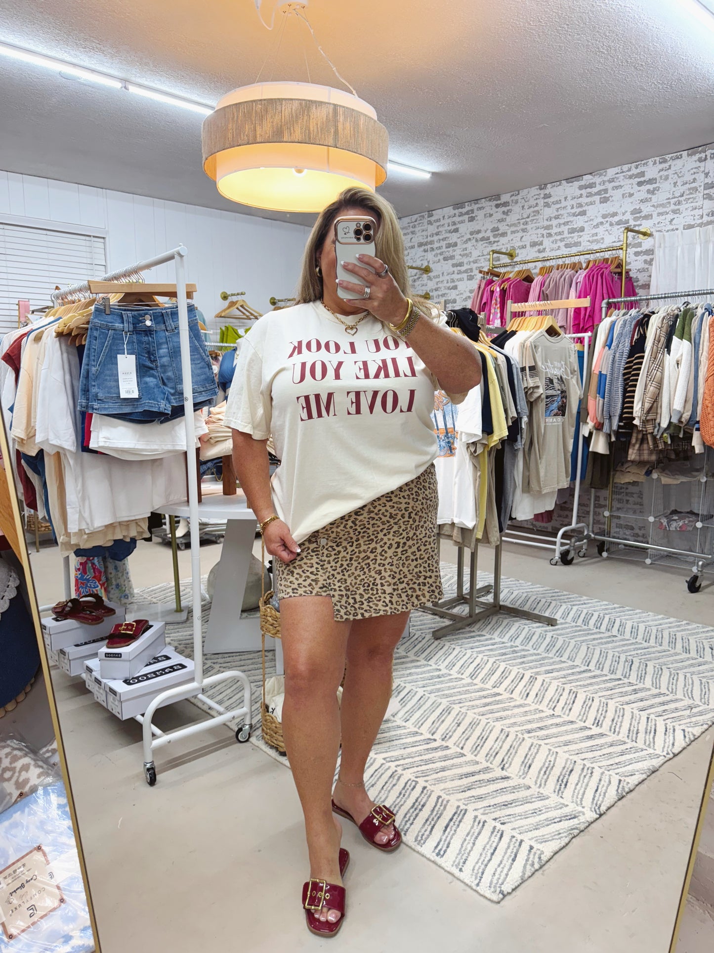 The Jordan | Leopard Skort