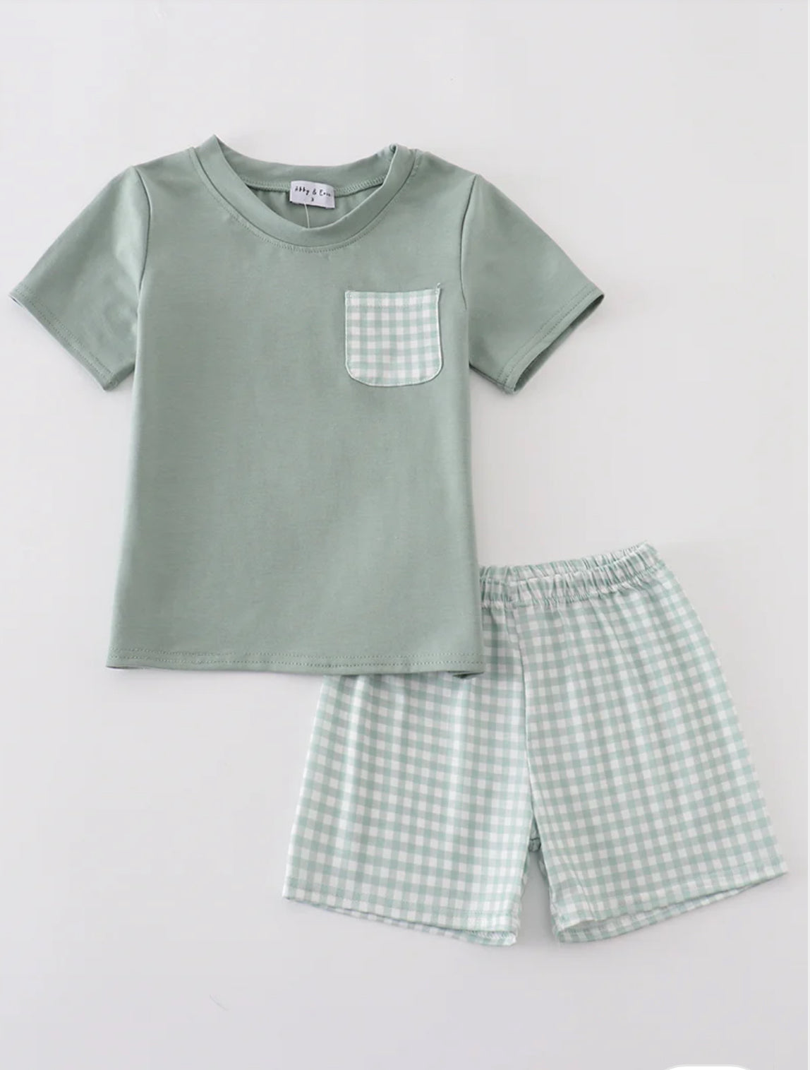 The Graham | Gingham Shorts Set