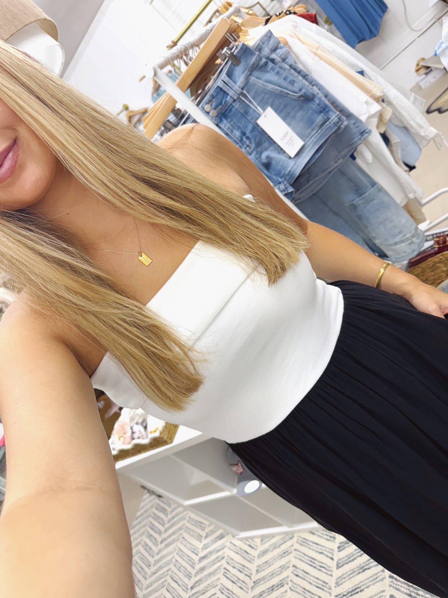 The Gia | B&W Tube Dress
