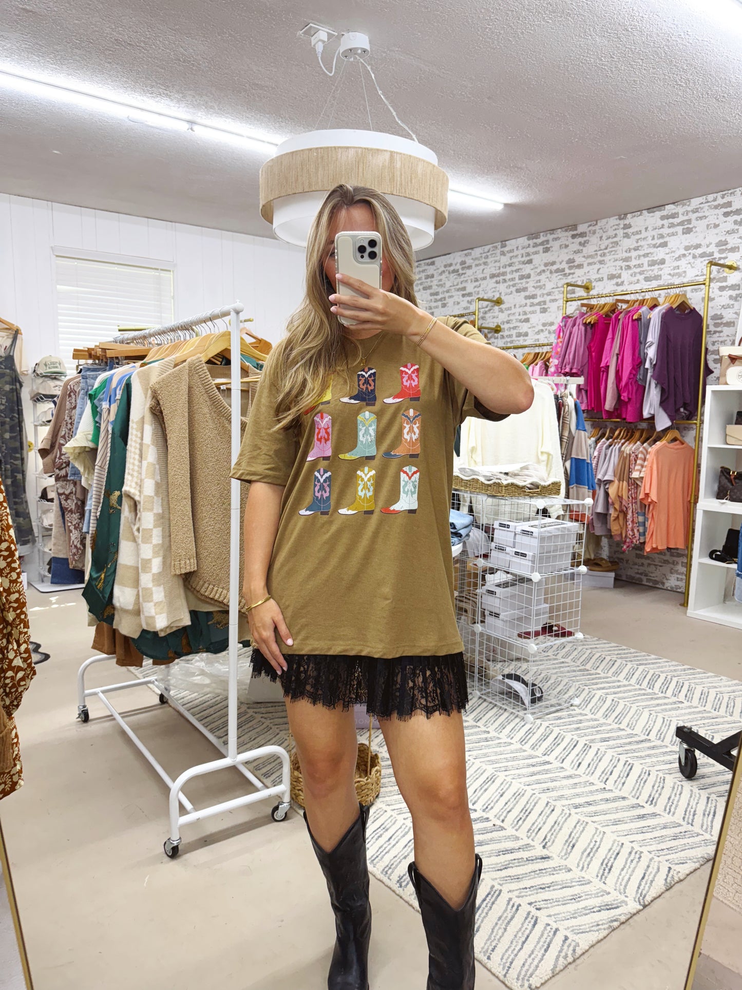 The Loretta | Boots Graphic Tee