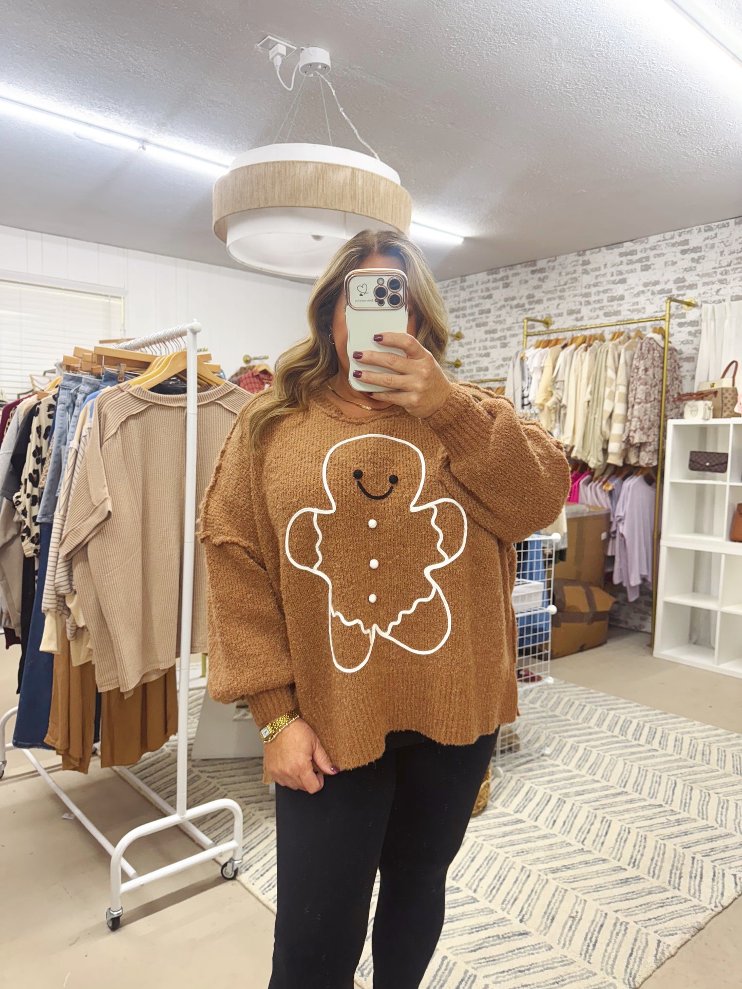 The Gingerbread Oversized Sweater