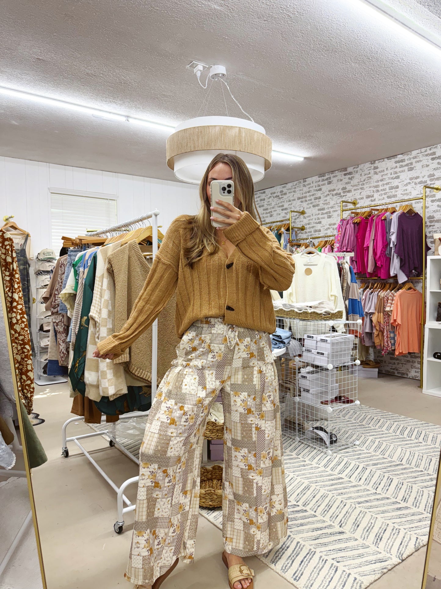 The Ellie | Patchwork Wide Leg Pants