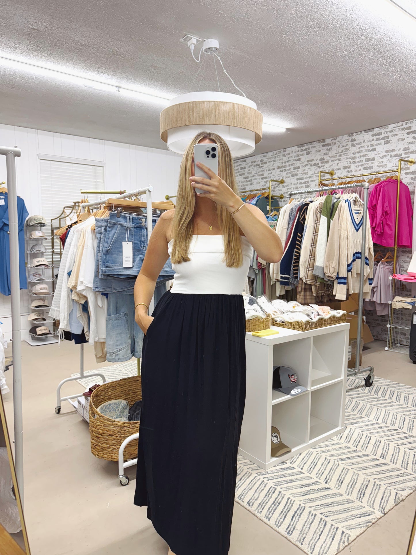 The Gia | B&W Tube Dress