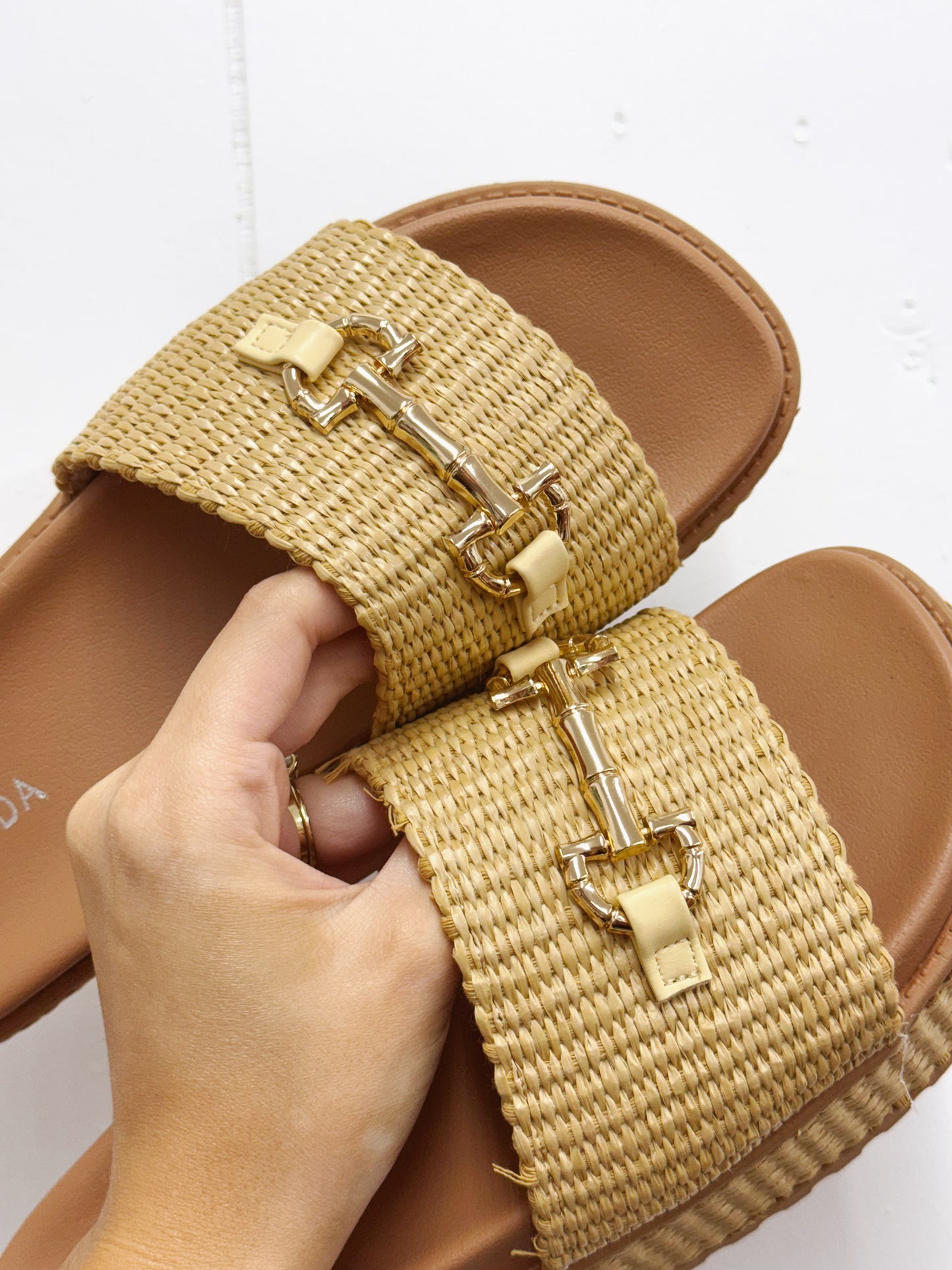 Braided Platform Sandals