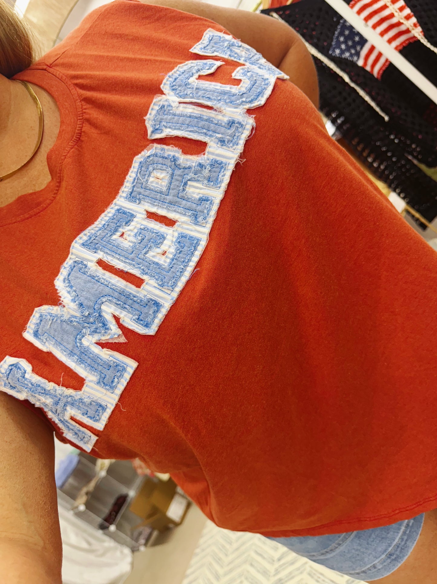 America Patch Tee