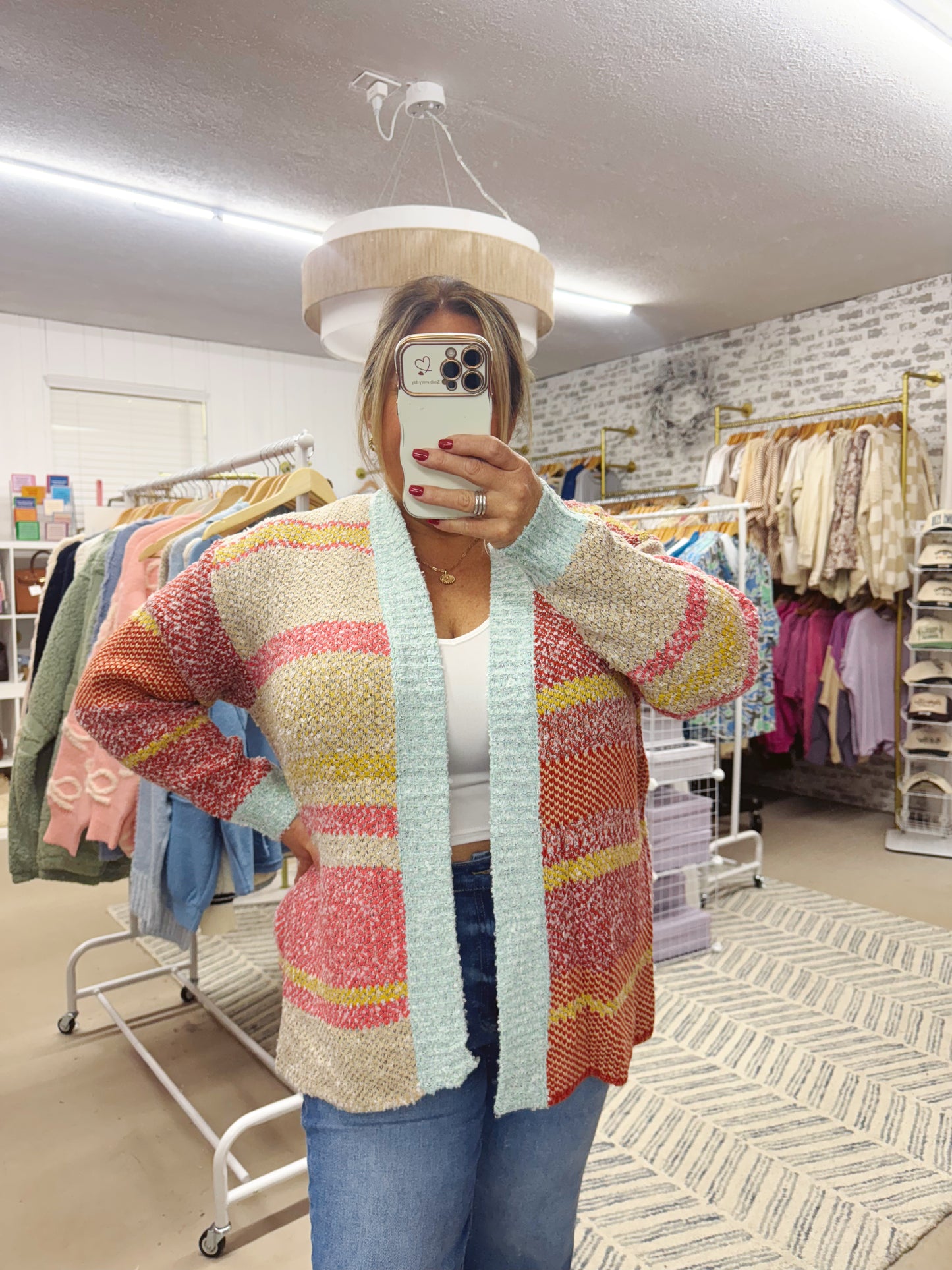 The Aria | Colorful Knit Cardigan