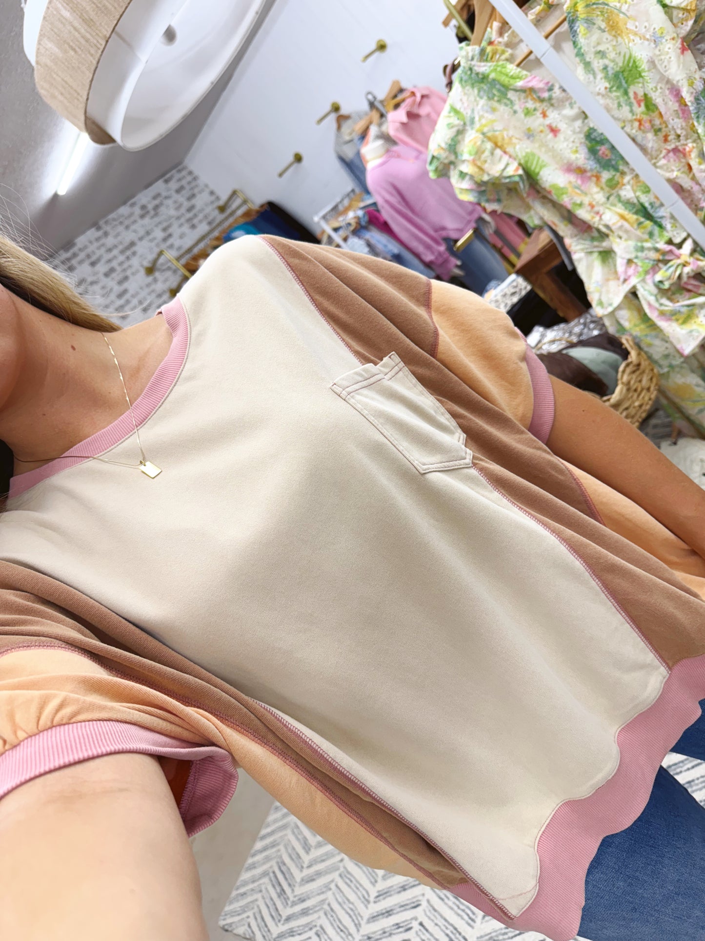 The Jeni | Colorblock Top