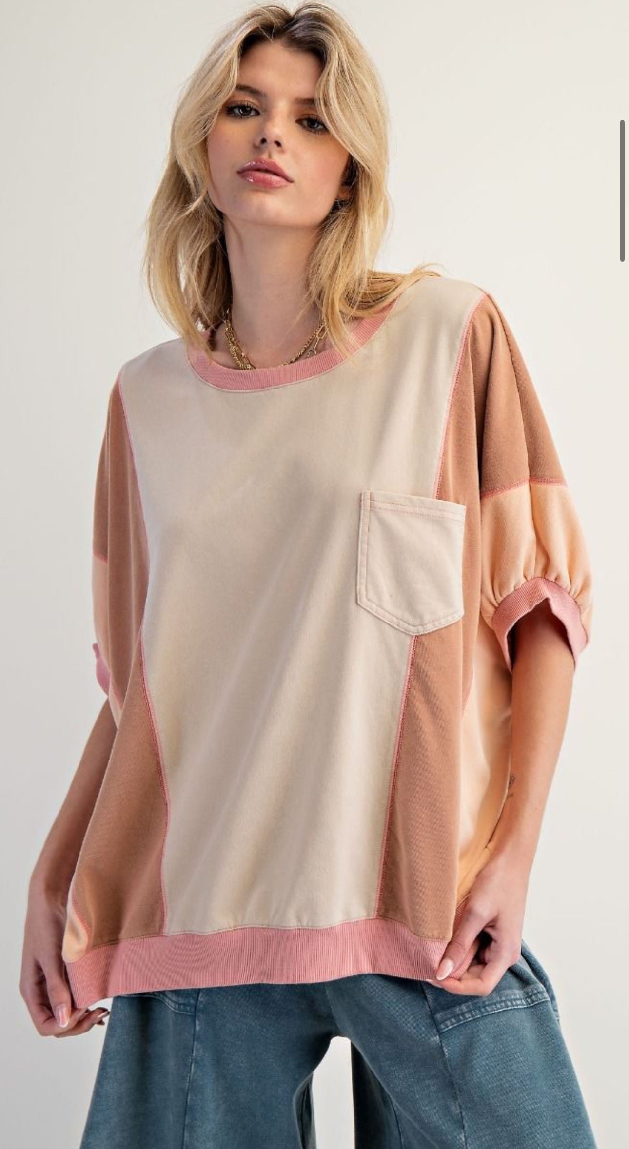 The Jeni | Colorblock Top