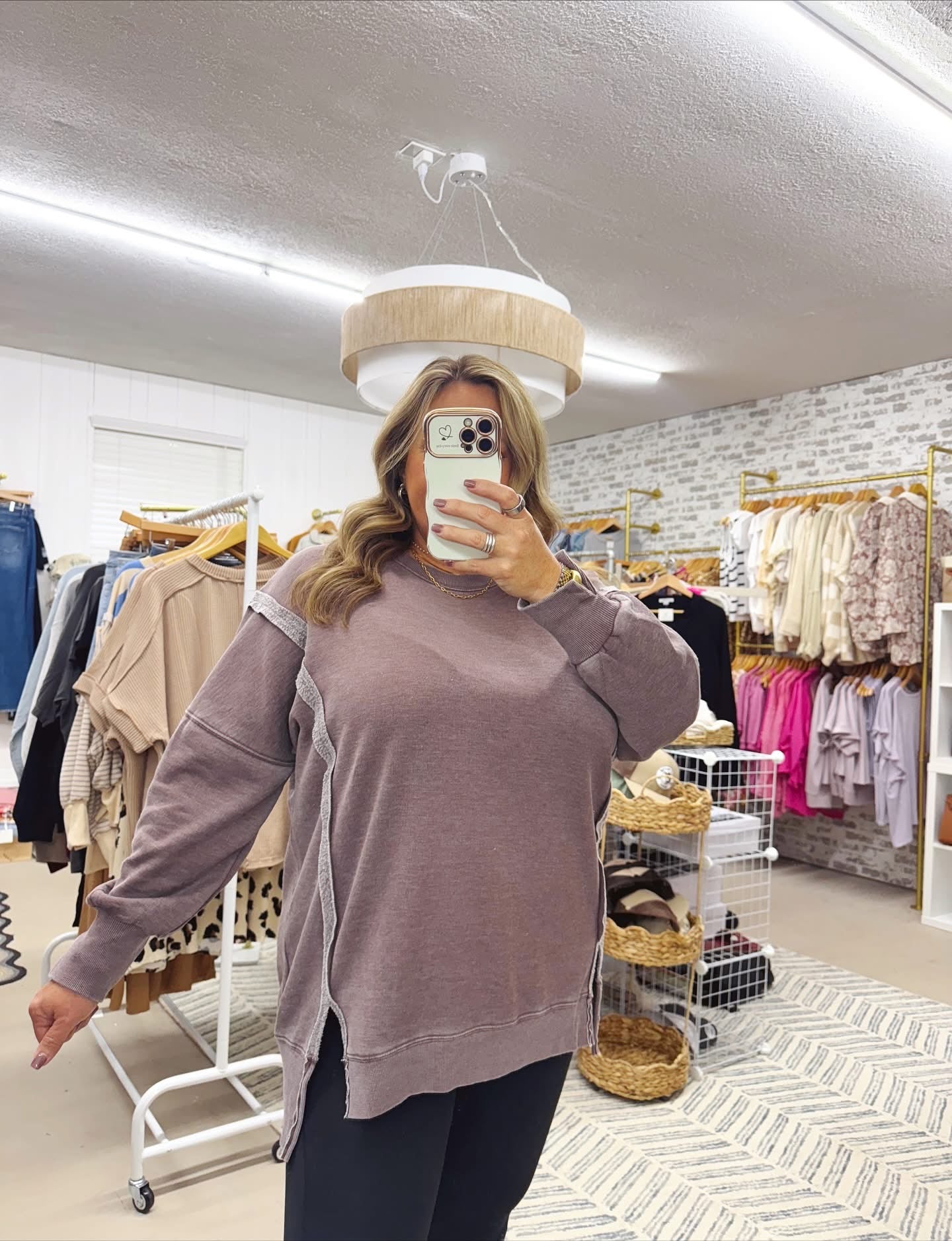 The Daphne | Eggplant Classic Crew