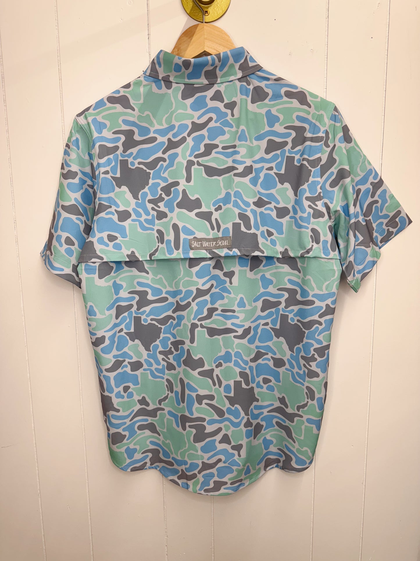 Coastal Camo Fishing Shirt