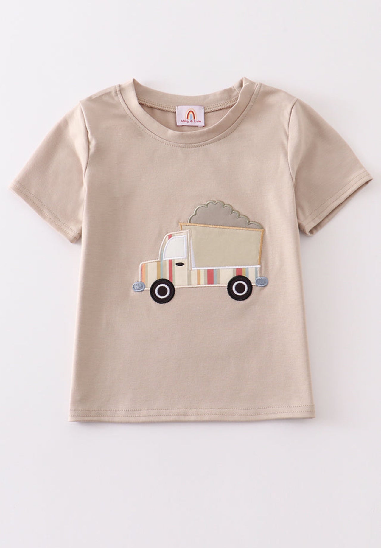 The Sutton | Khaki Truck Tee