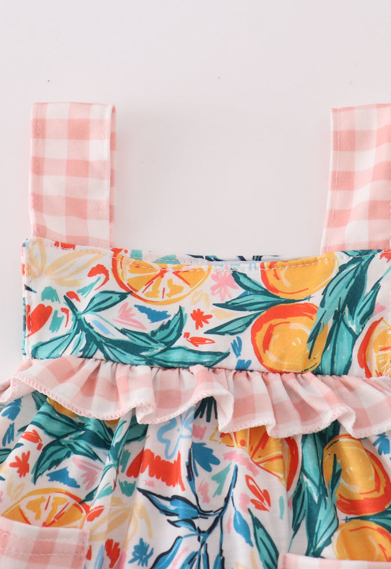 The Lennon | Citrus Print Bloomer Set