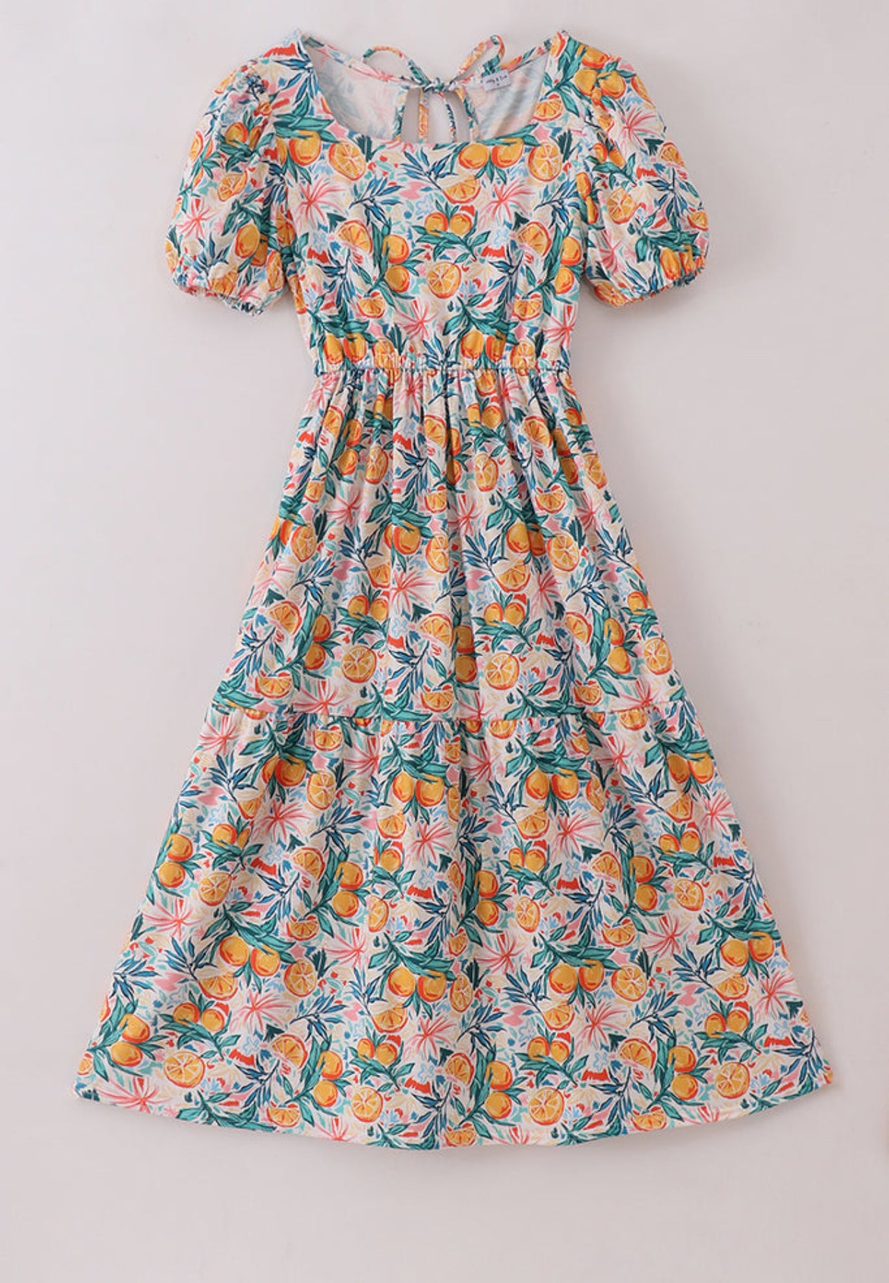 The Lennon | Citrus Print Maxi Dress
