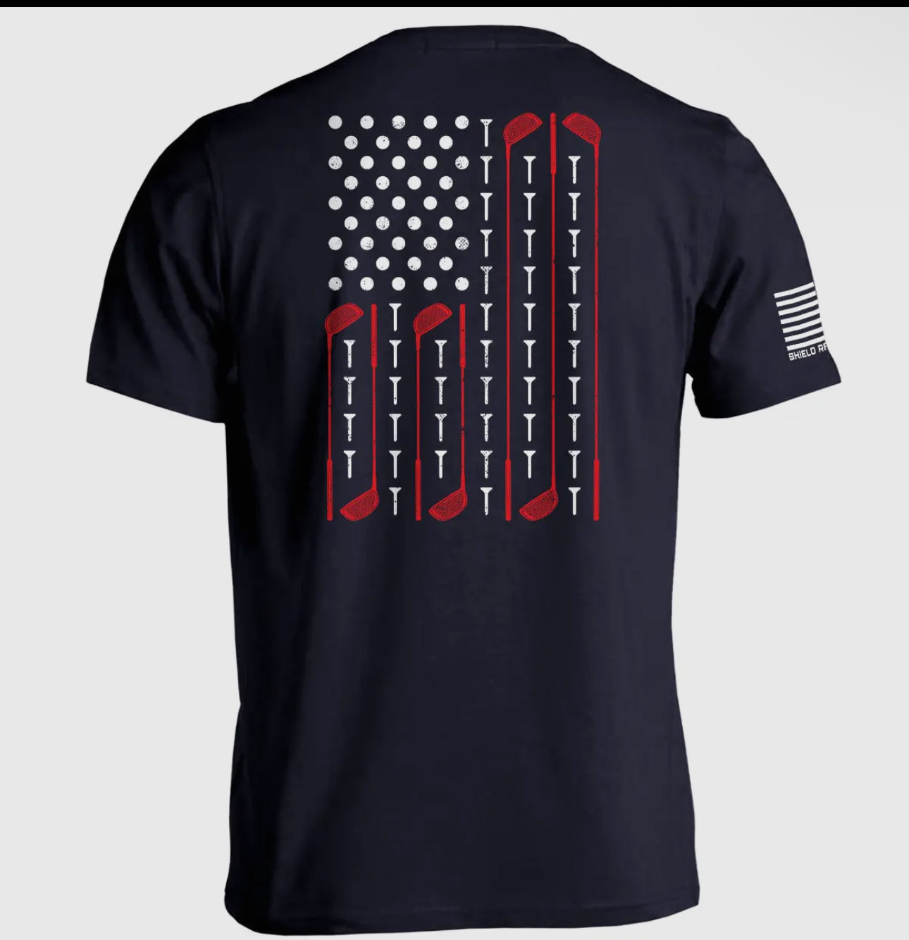 Golf American Flag Tee