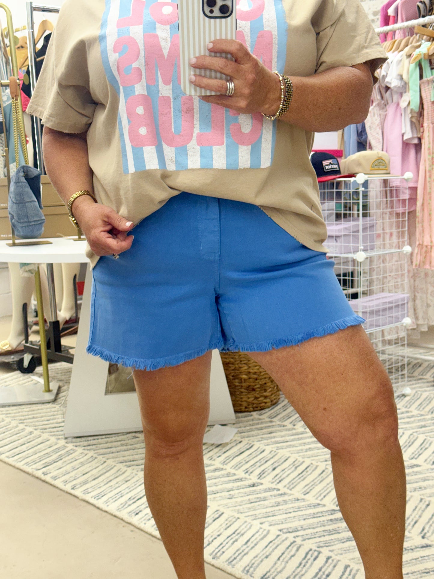 The Classic Coast Denim Shorts | Blue