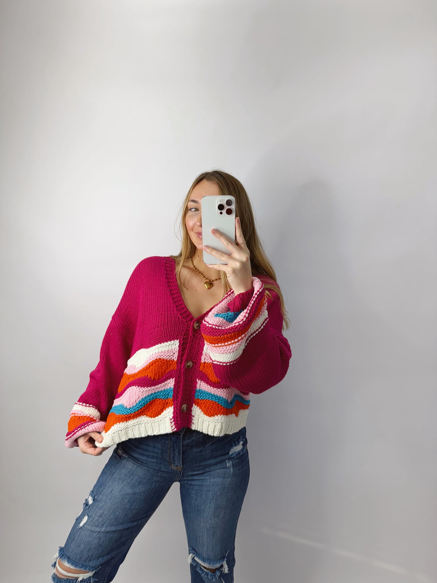 The Shelby | Button Down Sweater