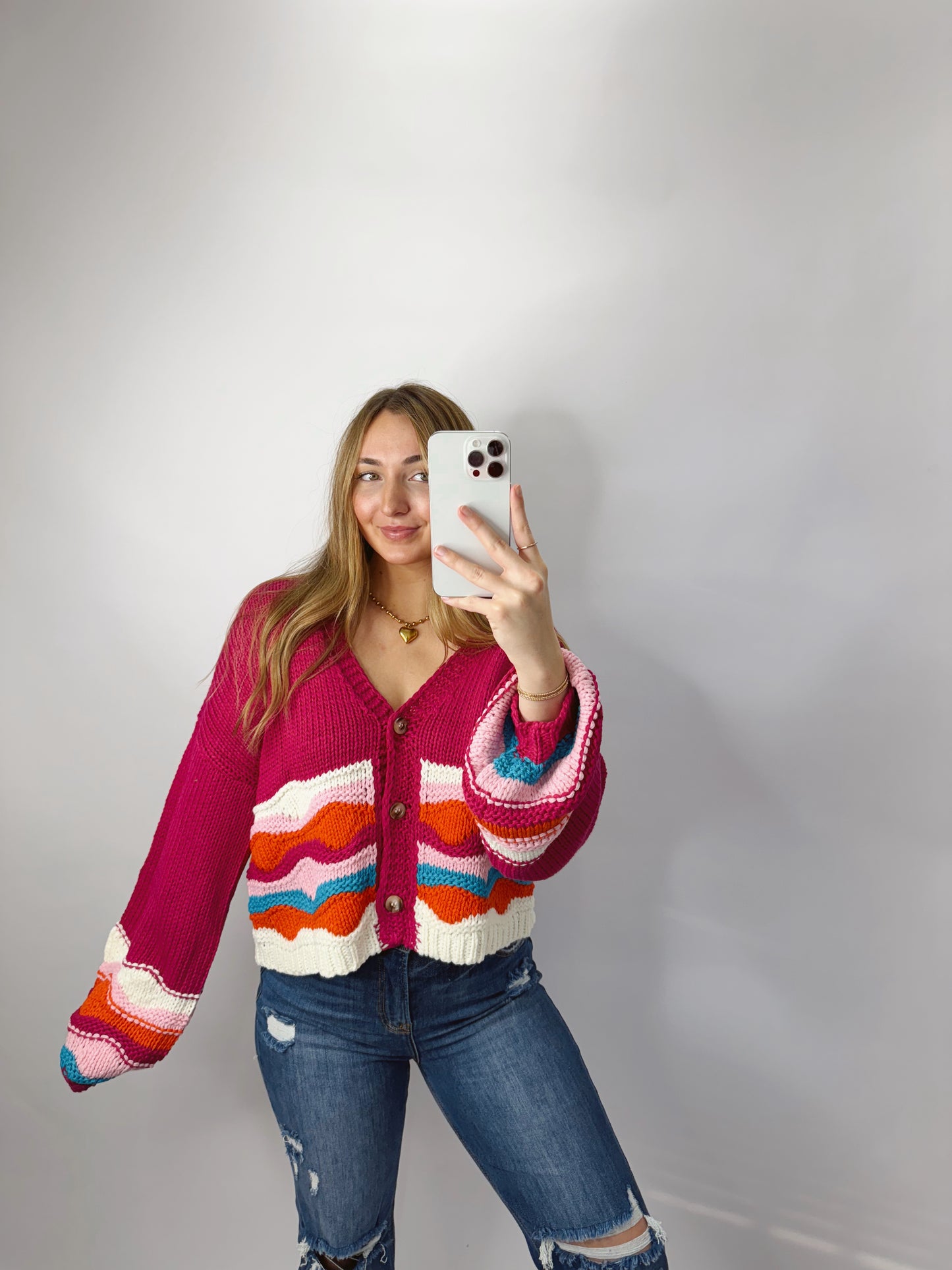 The Shelby | Button Down Sweater
