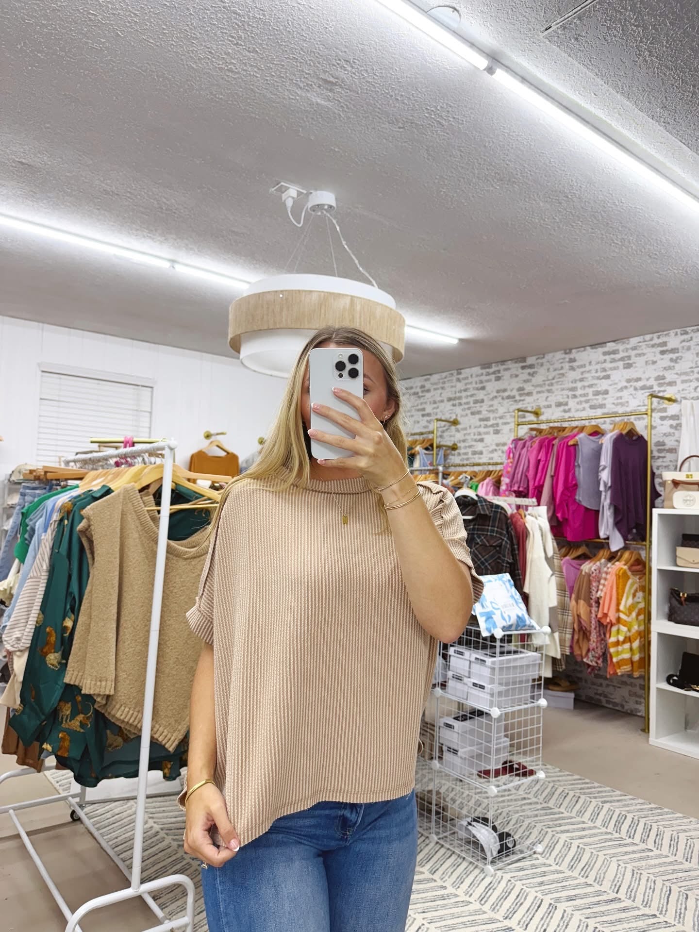 The Caroline | Ribbed Tee