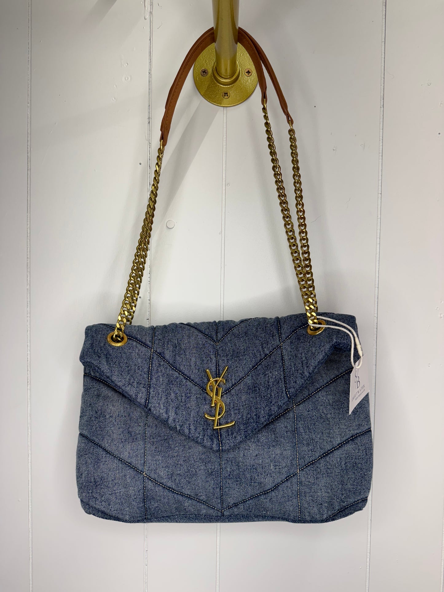 Y/S/L Inspired Denim Shoulder Bag