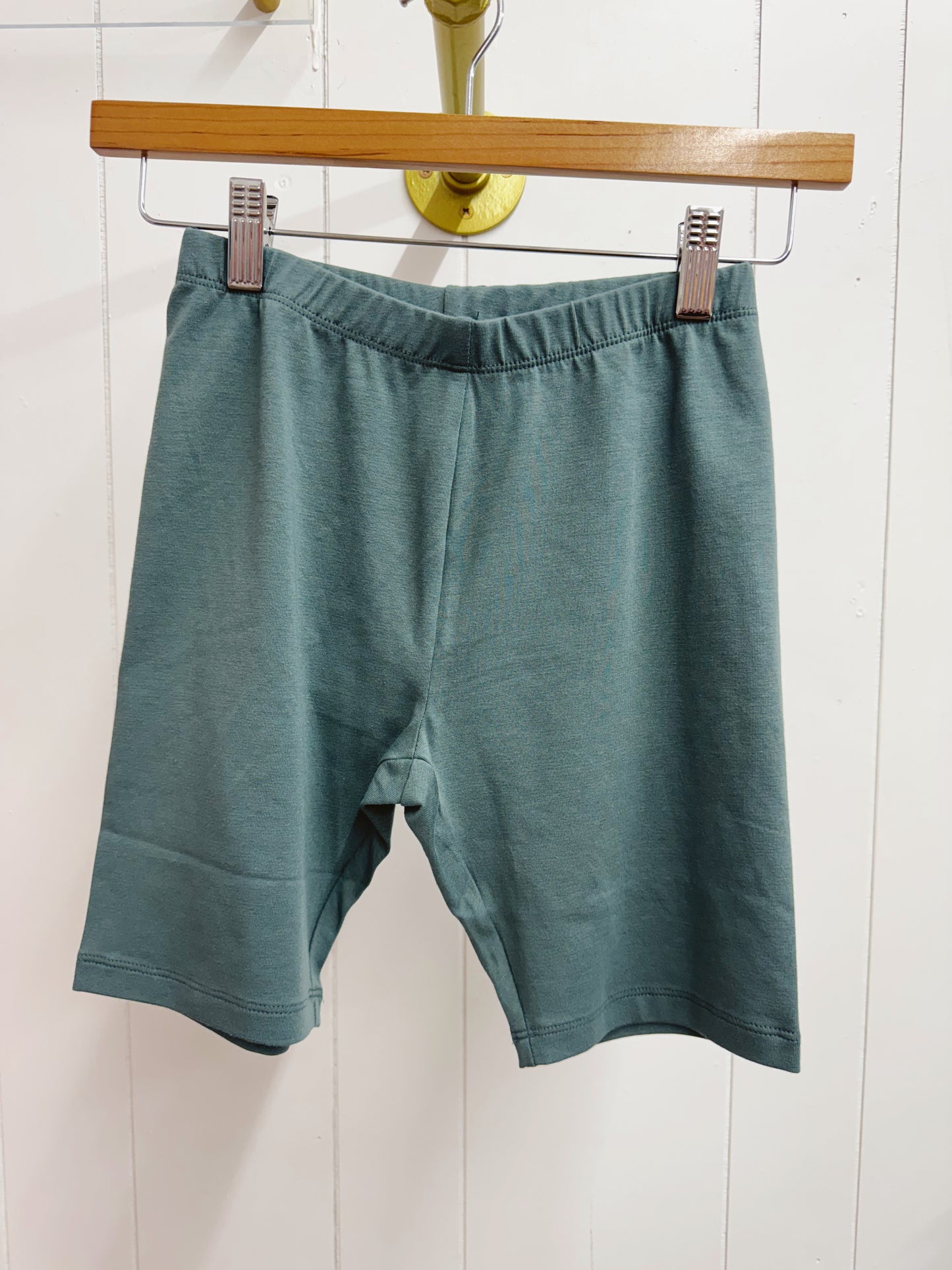 The Emma | V Neck Biker Short Set Ash Jade