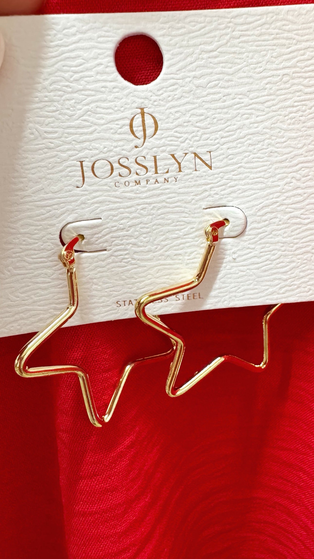 The Oversized Star Earrings | Gold