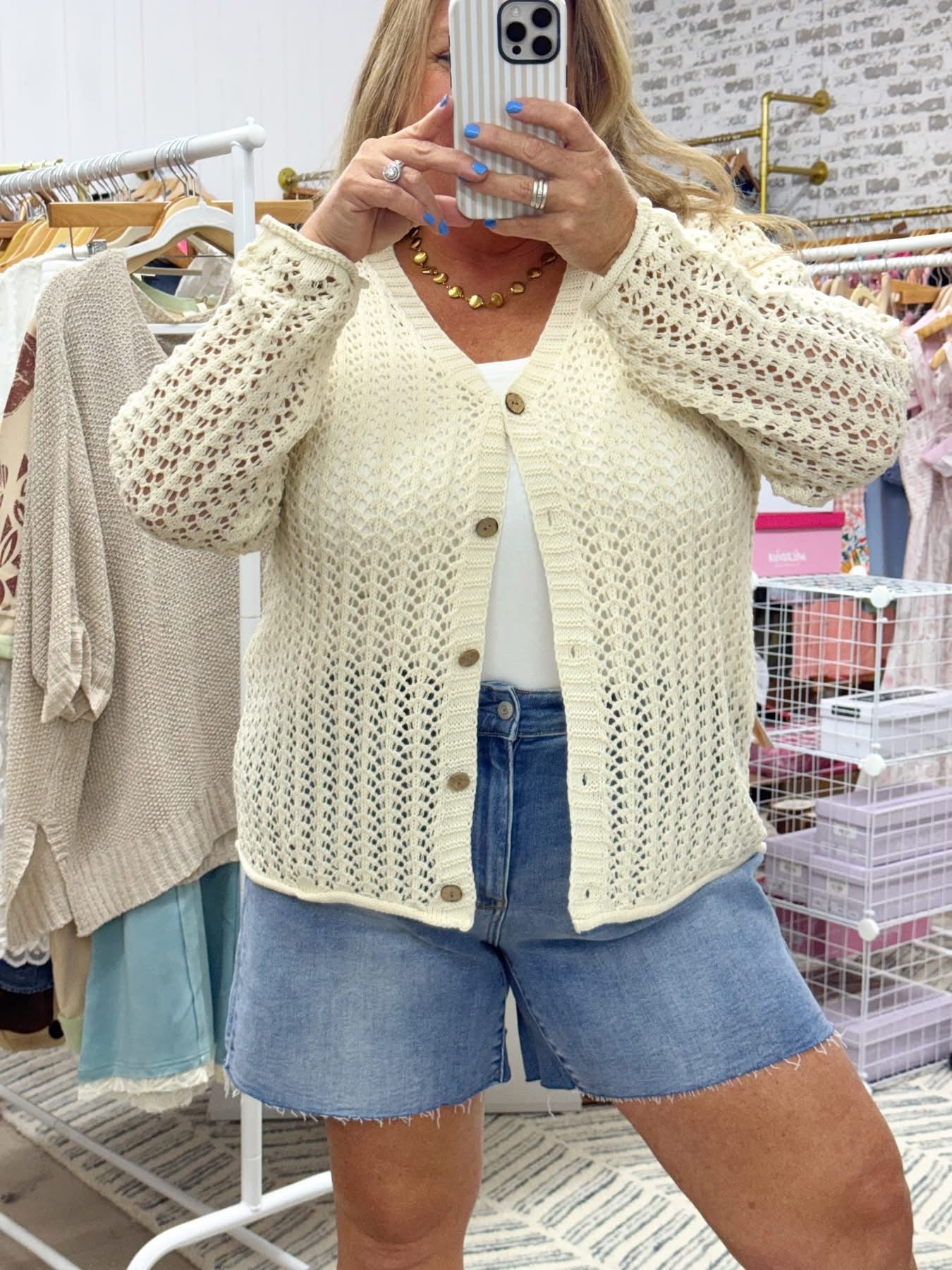 The Coastal Breeze | Knit Cardigan