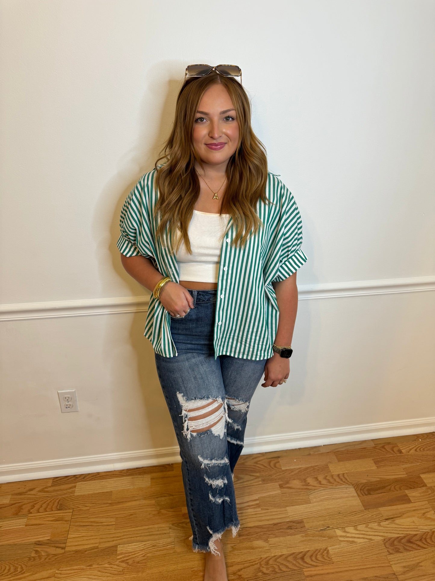 The Madison | Striped Button Shirt