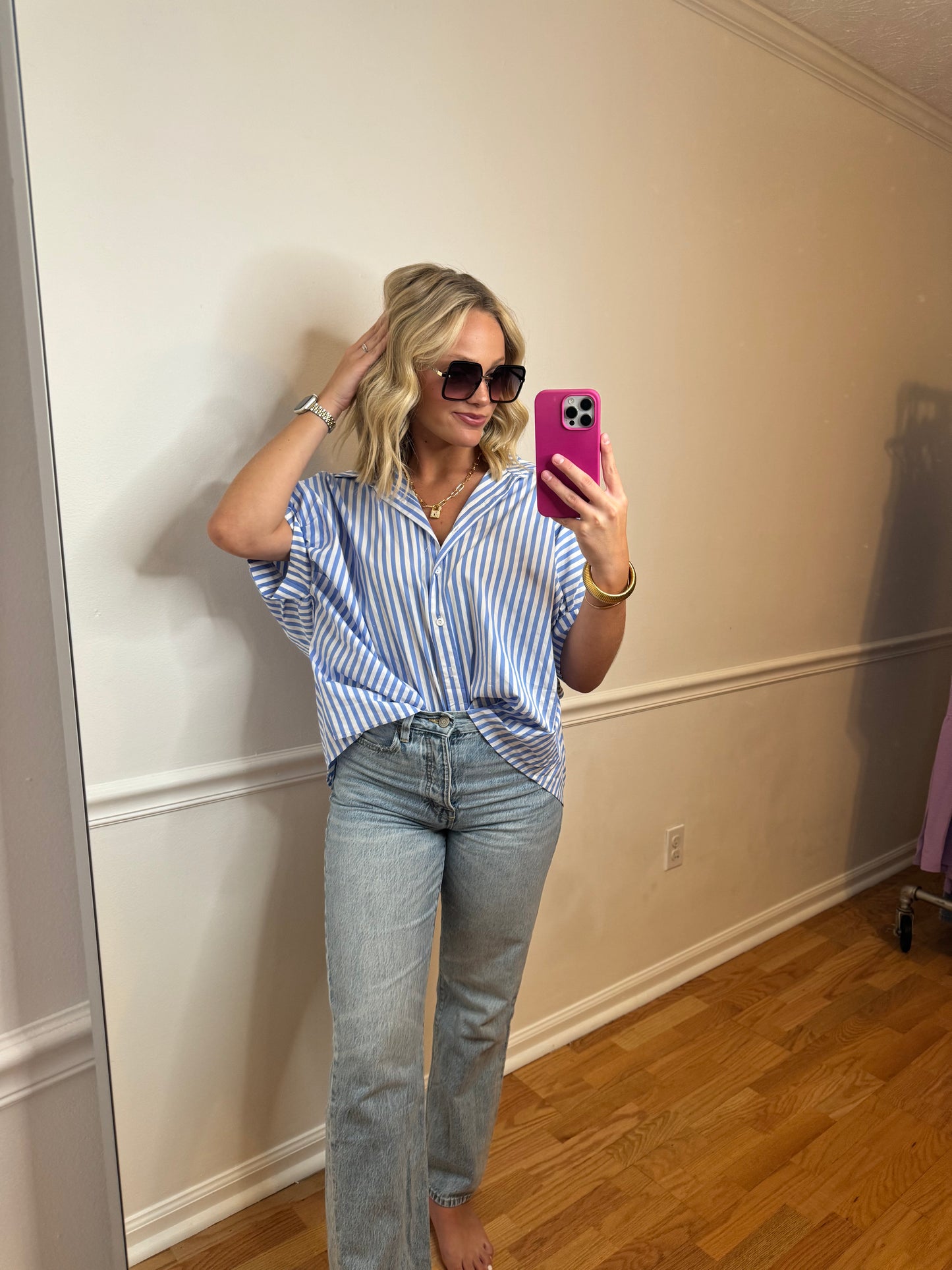 The Madison | Striped Button Shirt