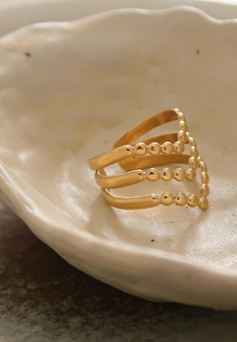 The Iggy | Adjustable Stacked Ring