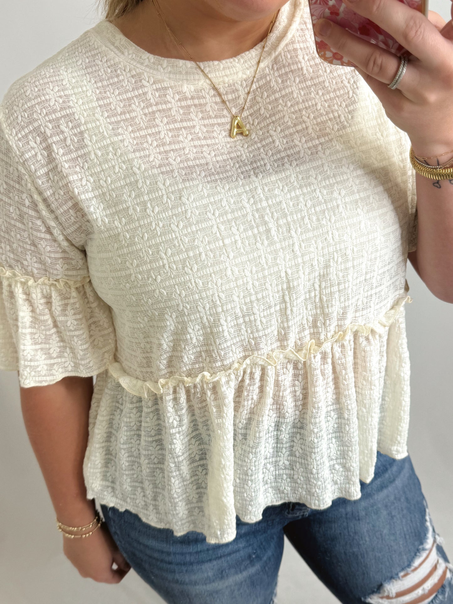 The Meg | Lace Top