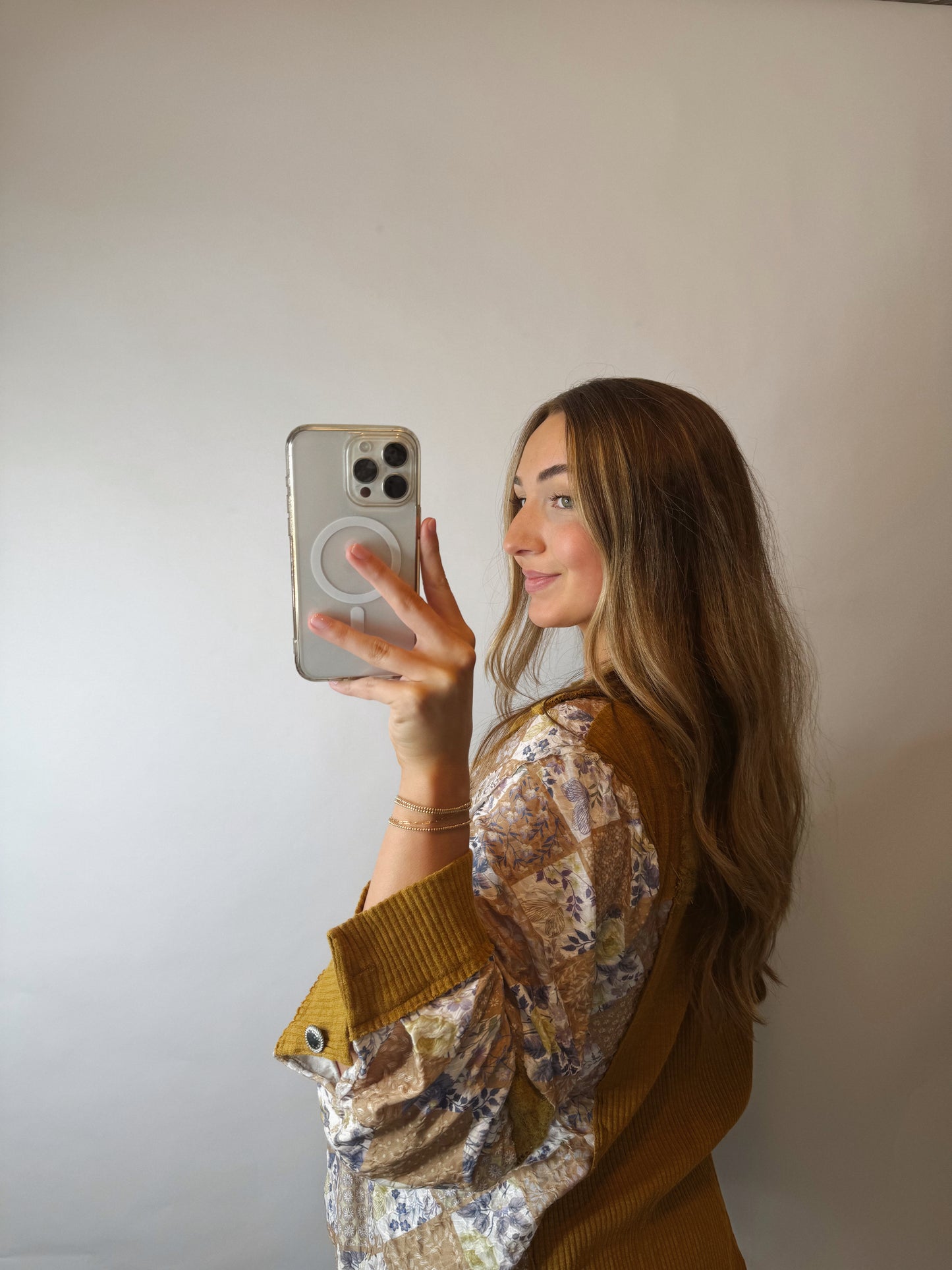 The Vicki | Oversized Floral Button Up