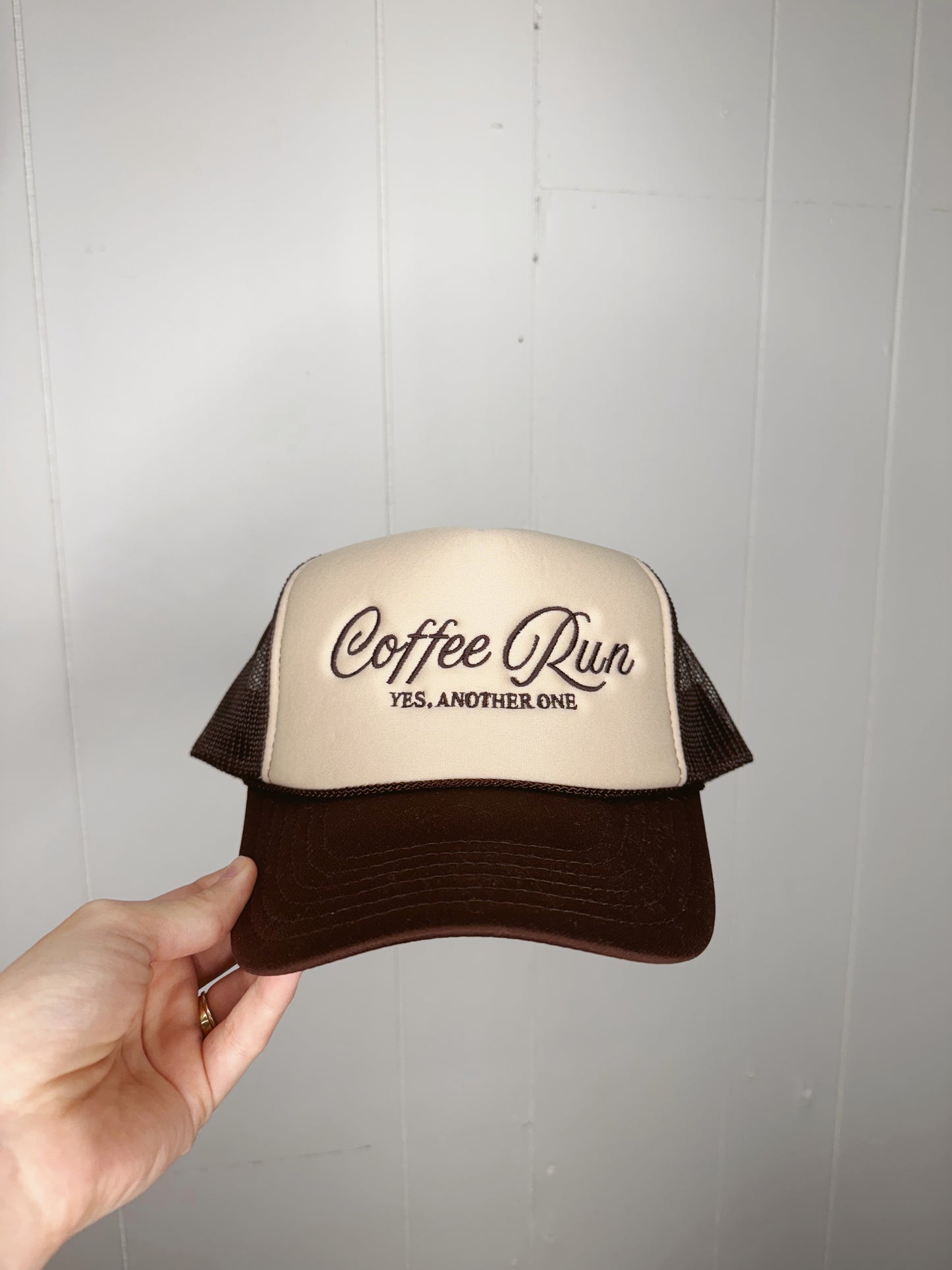 Coffee Run Trucker Hat