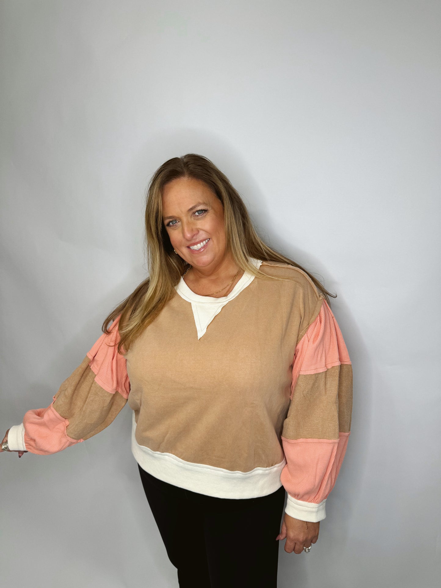 The Marissa | Colorblock Sweatshirt