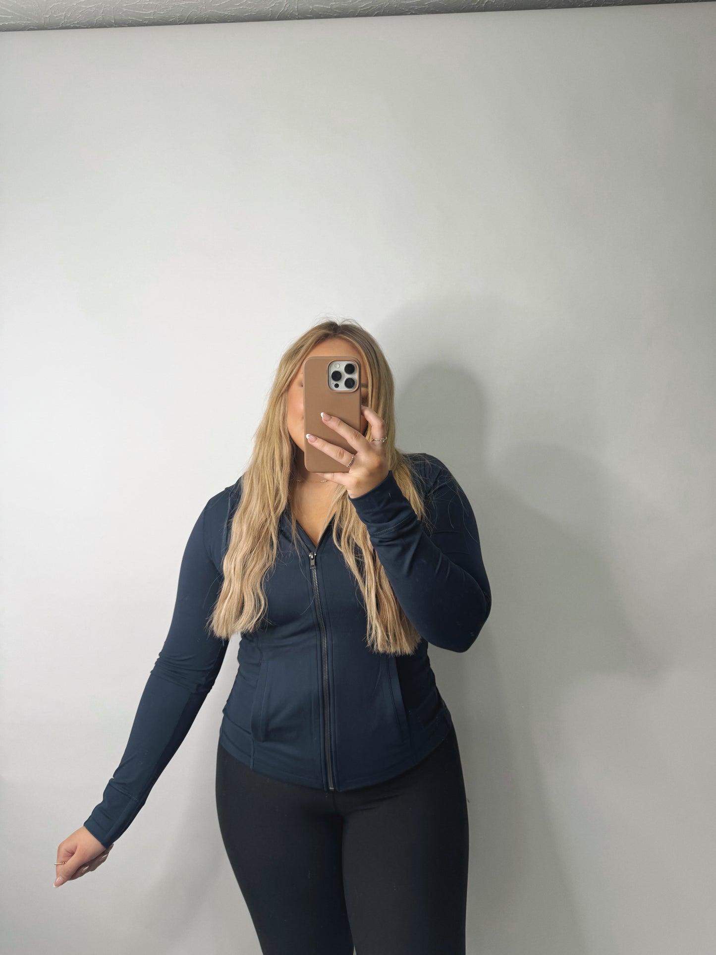 The Willow | Navy Active Jacket