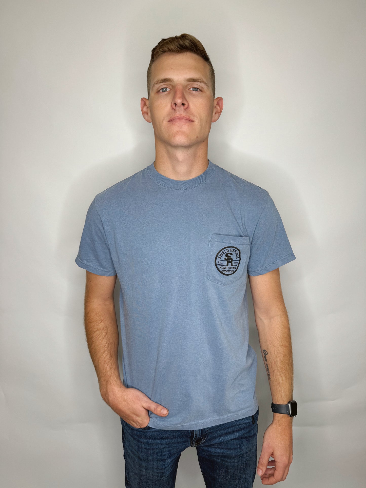 Homegrown American Tee | Blue