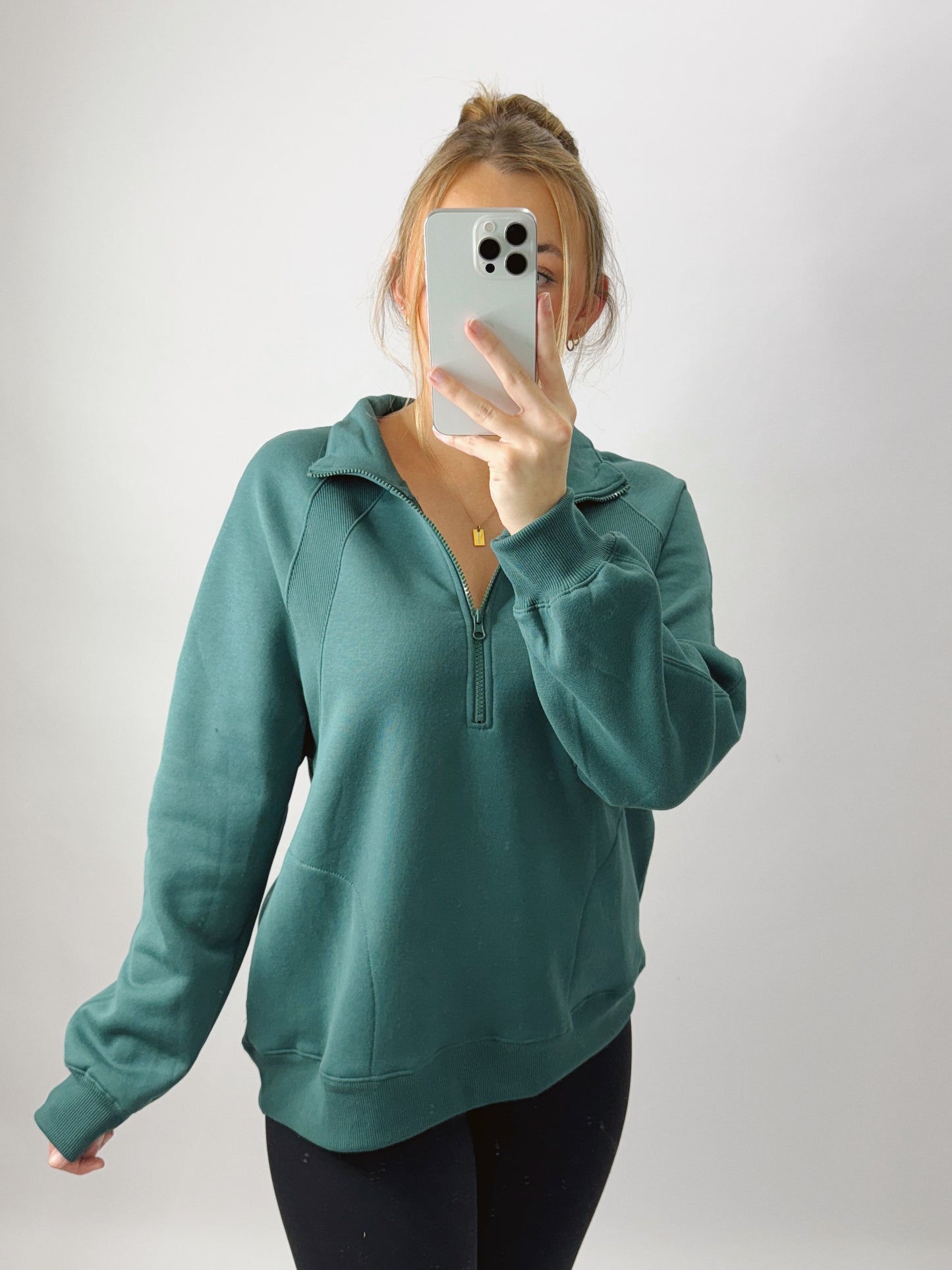 The Henley | Quarter Zip Sweatshirt