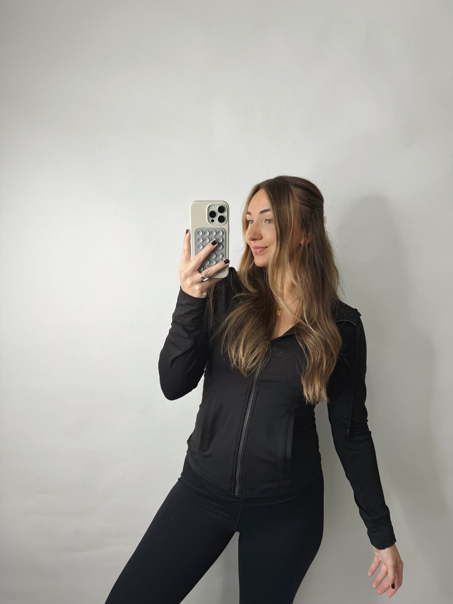 The Willow | Black Active Jacket