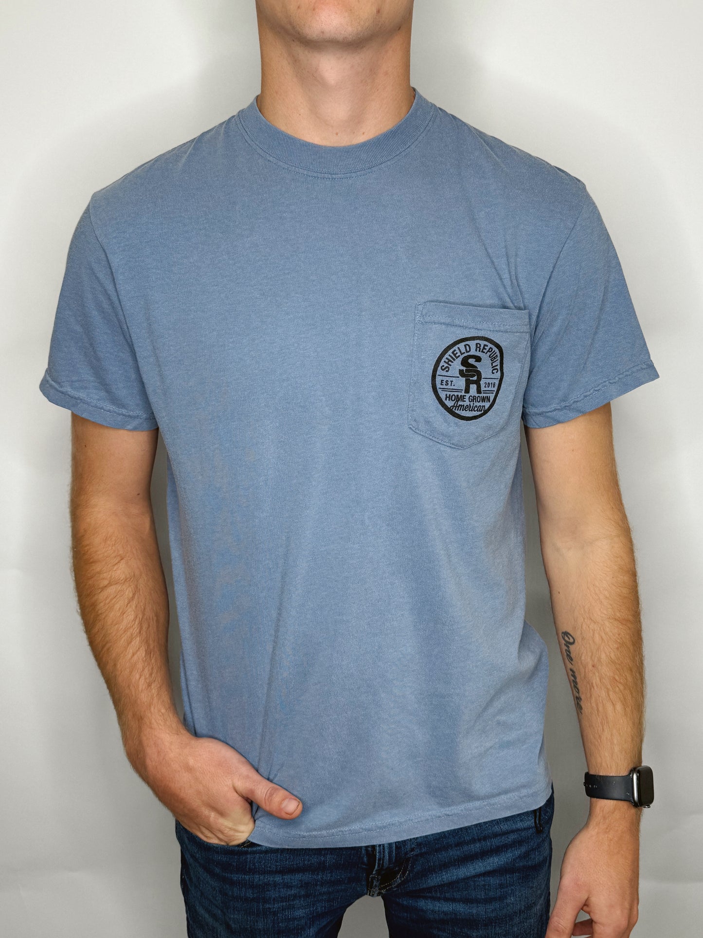 Homegrown American Tee | Blue