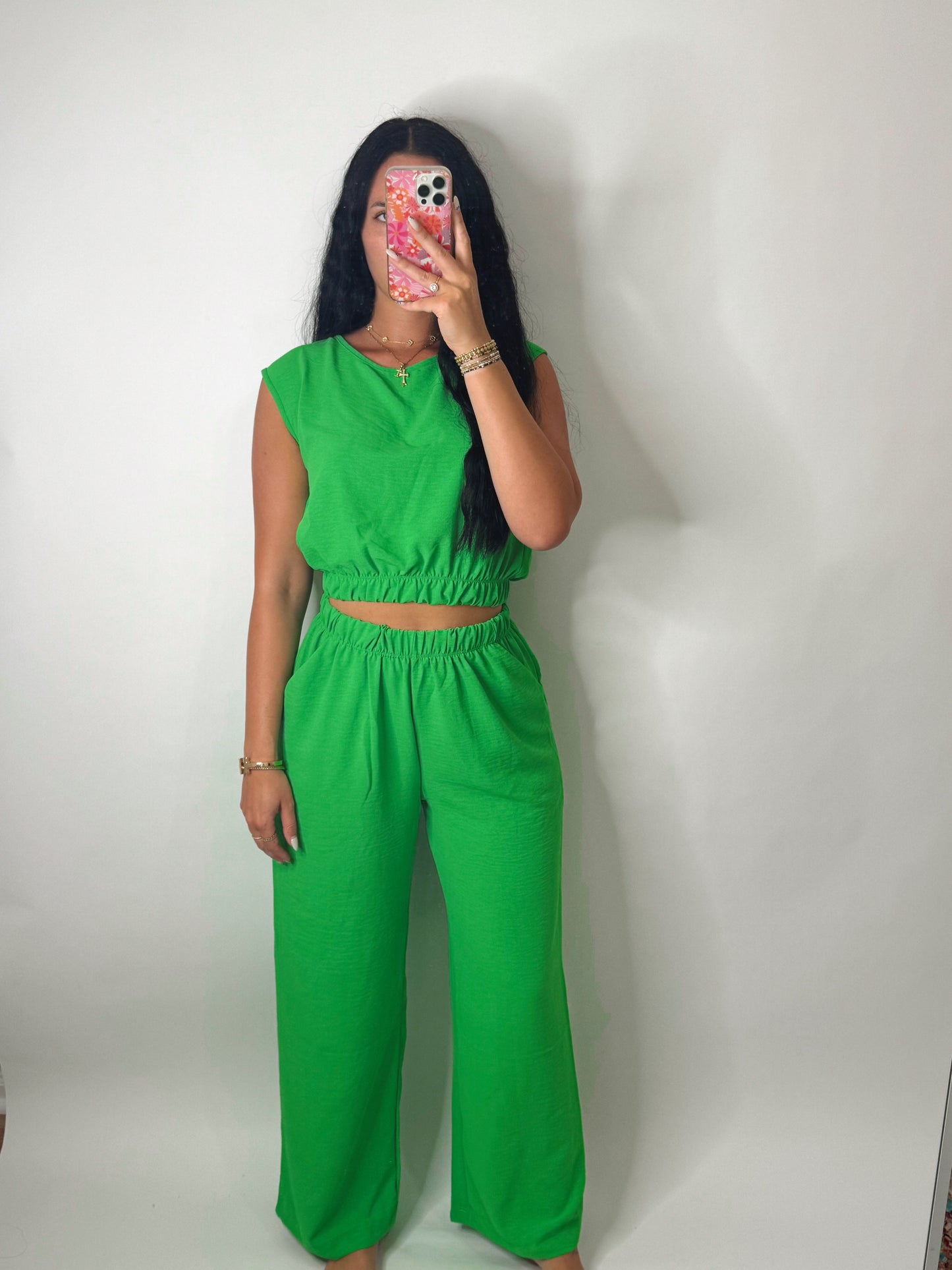 The Ashlen | Top & Pants Set