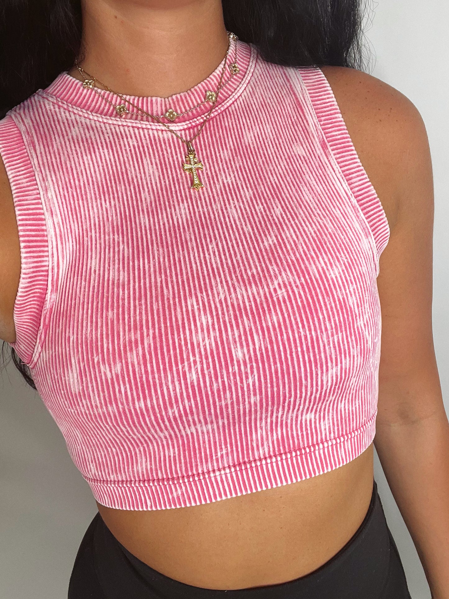 Ribbed Tanks | High Neck