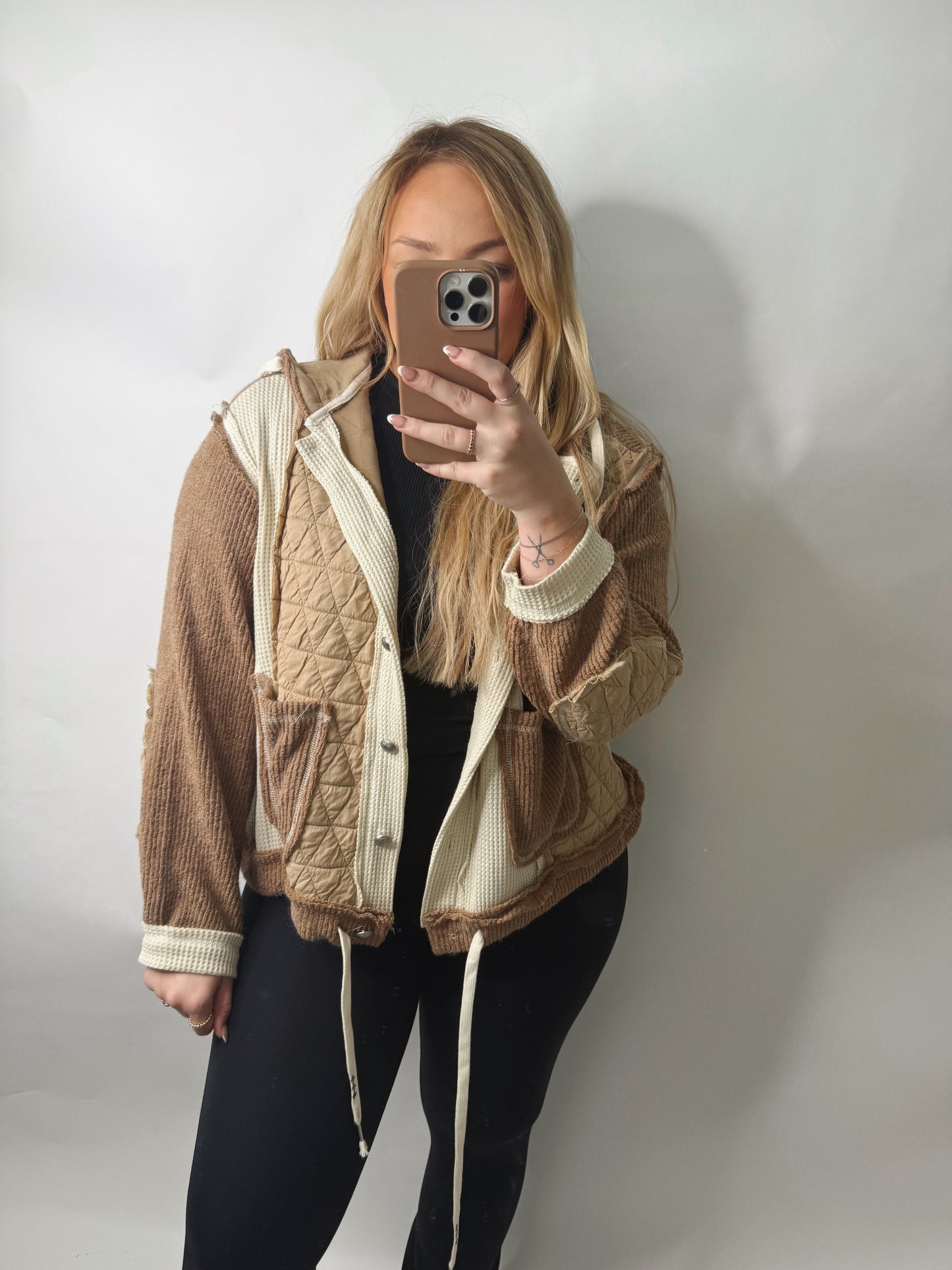 The Krystal | Brown Oversized Shacket