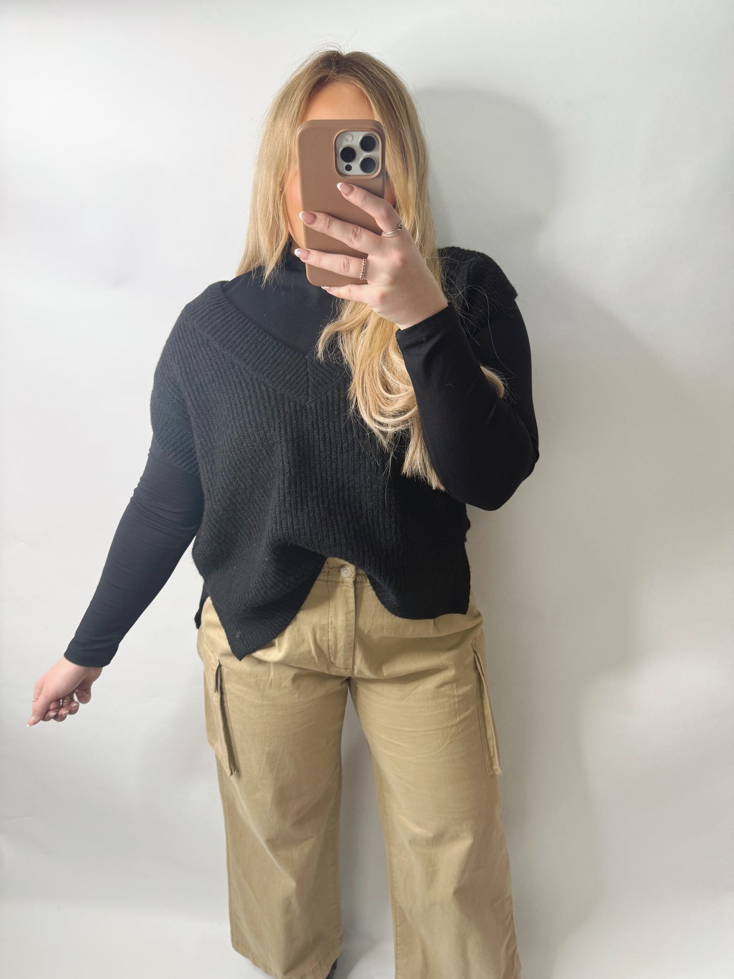The Landry | Black Sweater Vest