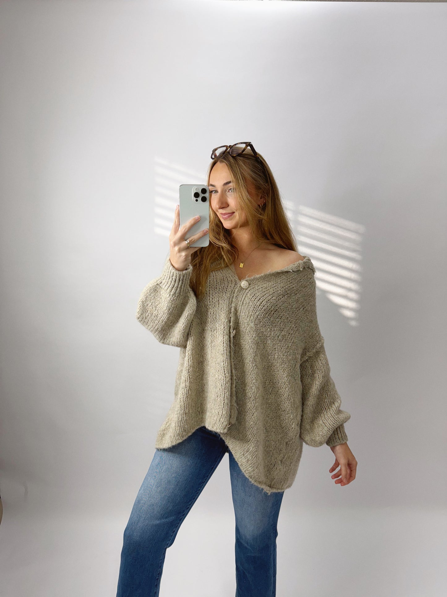 The Carrie | Wool Cardigan