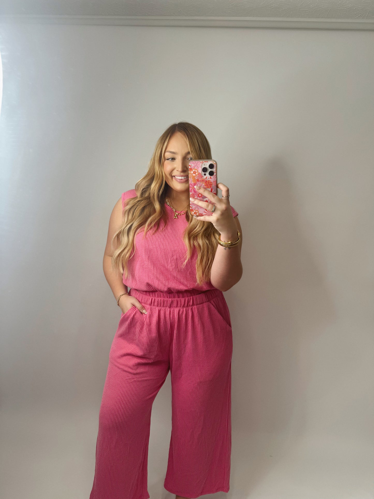 The Miley | Crop Pants Set