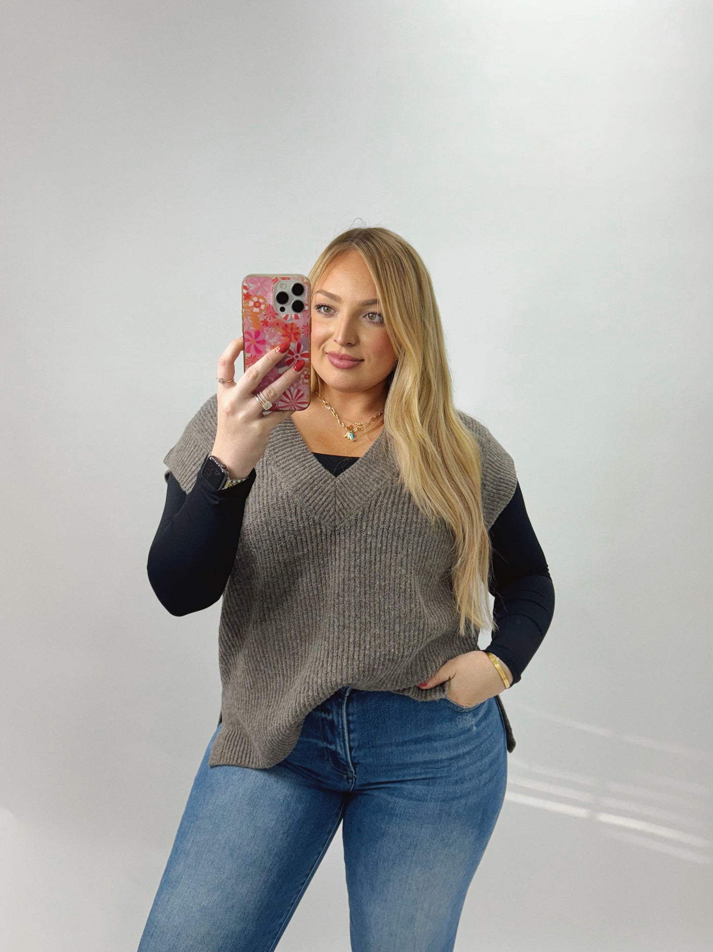 The Rae | Black Squareneck Top